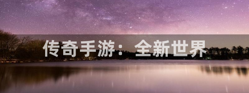 28大神开奖记录：传奇手游：全新世界