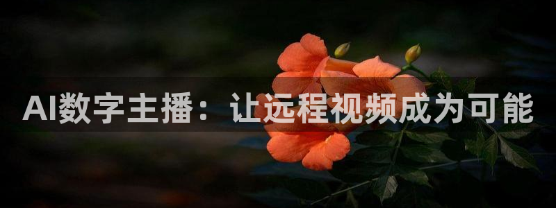 360足球比赛直播无插件：AI数字主播：让远程视频成为可能